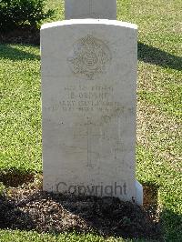 Salonika (Lembet Road) Military Cemetery - Oborne, Ernest